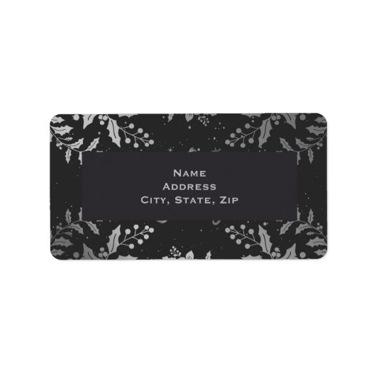 シルバーホリー ラベル (正面)