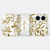 シルバーホワイト金ゴールドダイヤモンドジュエルサムスンギャラクシーS5 Case-Mate iPhoneケース (裏面 (横))