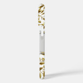 シルバーホワイト金ゴールドダイヤモンドジュエルサムスンギャラクシーS5 Case-Mate iPhoneケース (裏面 / 左)