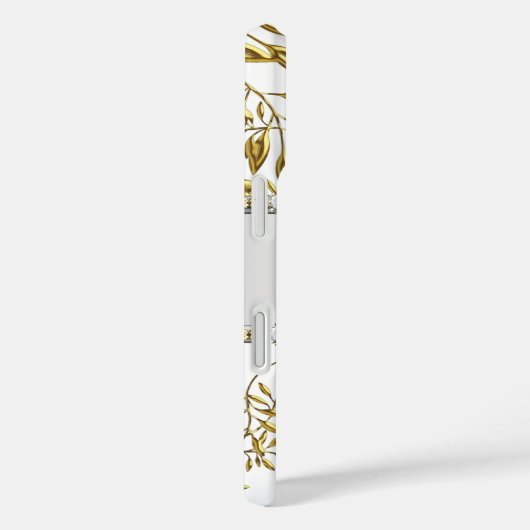 シルバーホワイト金ゴールドダイヤモンドジュエルサムスンギャラクシーS5 Case-Mate iPhoneケース (裏面 / 右)