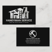 シルバーホームハンドマニングツールビルダー 名刺 (正面/裏面)