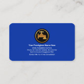 シルバーホームパイプライン漏出水栓 名刺 (裏面)