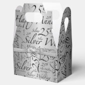 シルバーボウ25結婚周年 フェイバーボックス (オープン)