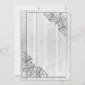 シルバーボーダーアニバーサリーセレブレーション 招待状 (裏面)