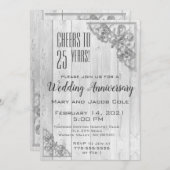 シルバーボーダーアニバーサリーセレブレーション 招待状 (正面/裏面)