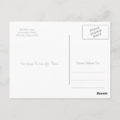 シルバーマスカレードボールキンセアニェラ15誕生日 ポストカード (裏面)