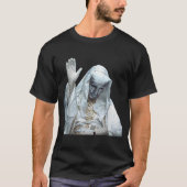 シルバーマスクのボールドウィン王ミーム | 十字軍の雰囲気 Tシャツ (正面)