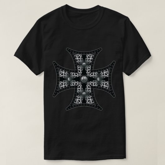 シルバーマルチーズクロス Tシャツ (デザイン正面)