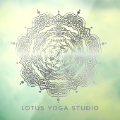 シルバーマンダラボヘミアンエレガント霊気ヨガスタジオ ウィンドウサイン (シート3)