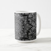 シルバーマンダラマグ コーヒーマグカップ (正面右)