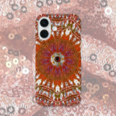 シルバーマンダラ iPhone 16ケース