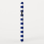 シルバーマーメイドオン航海のストライプズ Case-Mate iPhoneケース (裏面/右)