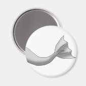 シルバーマーメイドテール マグネット (正面/裏面)