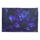 シルバーミッドナイト開花 枕カバー (裏面)