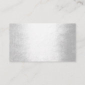 シルバーミニマ結婚リズムのエスコートプレイスパック プレイスカード (裏面)