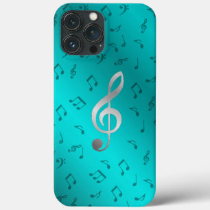 シルバーミュージックノート オッターボックス iPhoneケース iPhone 13 Pro Maxケース