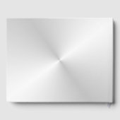 シルバーミュージックパーソナライズされたデイテッドゲストブック ゲストブック (裏面)