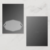 シルバーミュージック座席表 プレイスカード (正面/裏面)