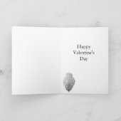 シルバーミラグロハートグリーティングカード シーズンカード (内部)