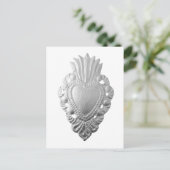 シルバーミラグロハート ポストカード (スタンド正面)