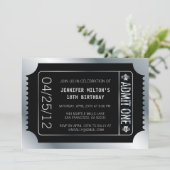 シルバームービーチケット 招待状 (スタンド正面)