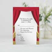 シルバームービーテーマのご案内 出欠カード (スタンド正面)