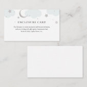 シルバームーンとブルークラウドのエンクロージャカード エンクロージャーカード (正面/裏面)