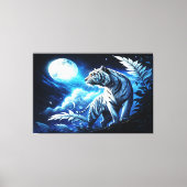 シルバームーン キャンバスプリント (正面)