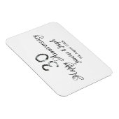 シルバーメタリック30th Happy anniversary add name マグネット (右側)