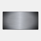 シルバーメタリック デスクマット (正面)