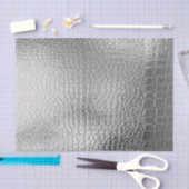 シルバーメタルルスネークシキンメタリック 薄葉紙 (クラフト)