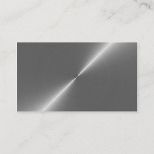 シルバーメタル効果 無料ドリンクチケットカード エンクロージャーカード (裏面)