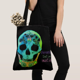 シルバーメッキのネックレスを死ななければならない トートバッグ