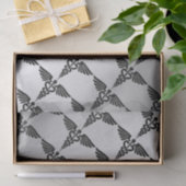 シルバーメディカルカドゥセウス 薄葉紙 (ギフト)