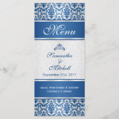 シルバーメニューのダークブルーダマスク メニュー (正面)