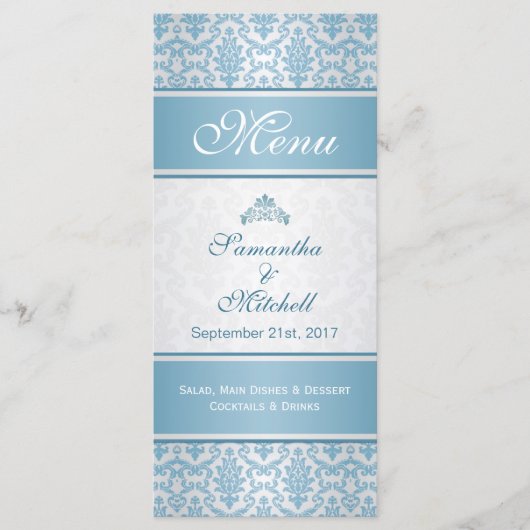 シルバーメニューのライトブルーダマスク メニュー (正面)