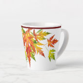 シルバーメープルオンザスモールラテマグカップ カフェラテマグ (右アングル)