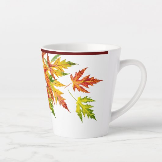 シルバーメープルオンザスモールラテマグカップ カフェラテマグ (右)