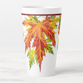 シルバーメープルオンザラージラテマグカップ カフェラテマグ