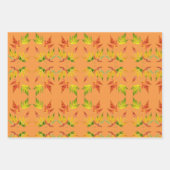 シルバーメープルオンラッピング紙セット ラッピングペーパーシート (正面2)