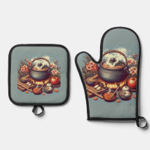 シルバーモダンオーブンミット