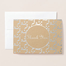 シルバーモダンオ結婚リーブさん 箔カード