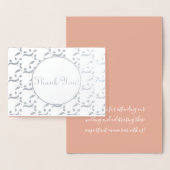 シルバーモダンオ結婚リーブさん 箔カード (ディスプレー)