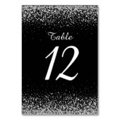 シルバーモダングリッターナイトスカイ テーブルナンバー (裏面)