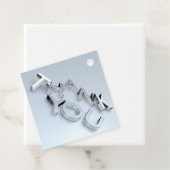 シルバーモダンサンキューパック12メッセージカード フェイバータグ (インサイチュ)