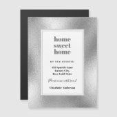 シルバーモダンホーム甘いホーム移動磁石 (正面/裏面)