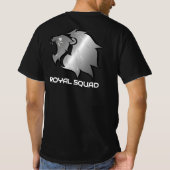 シルバーライオンスクー王室のドティー Tシャツ (裏面)