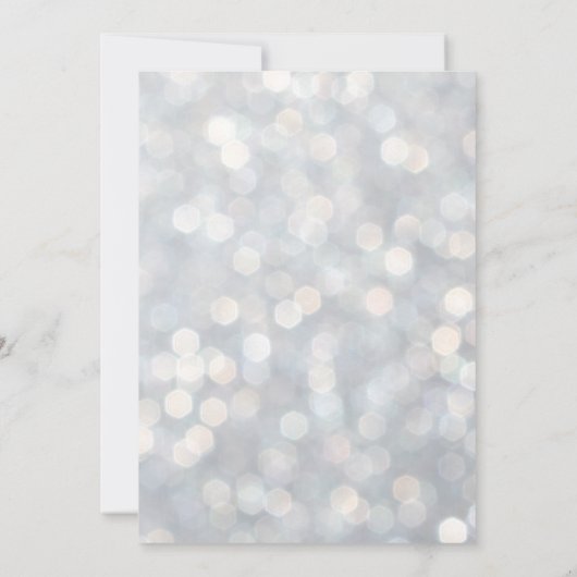 シルバーライツホリデイ企業の招待状 招待状 (裏面)