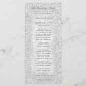 シルバーライト結婚式 プログラム (裏面)