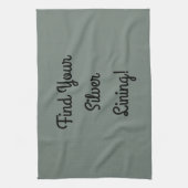 シルバーライニング装飾    キッチンタオル (縦)